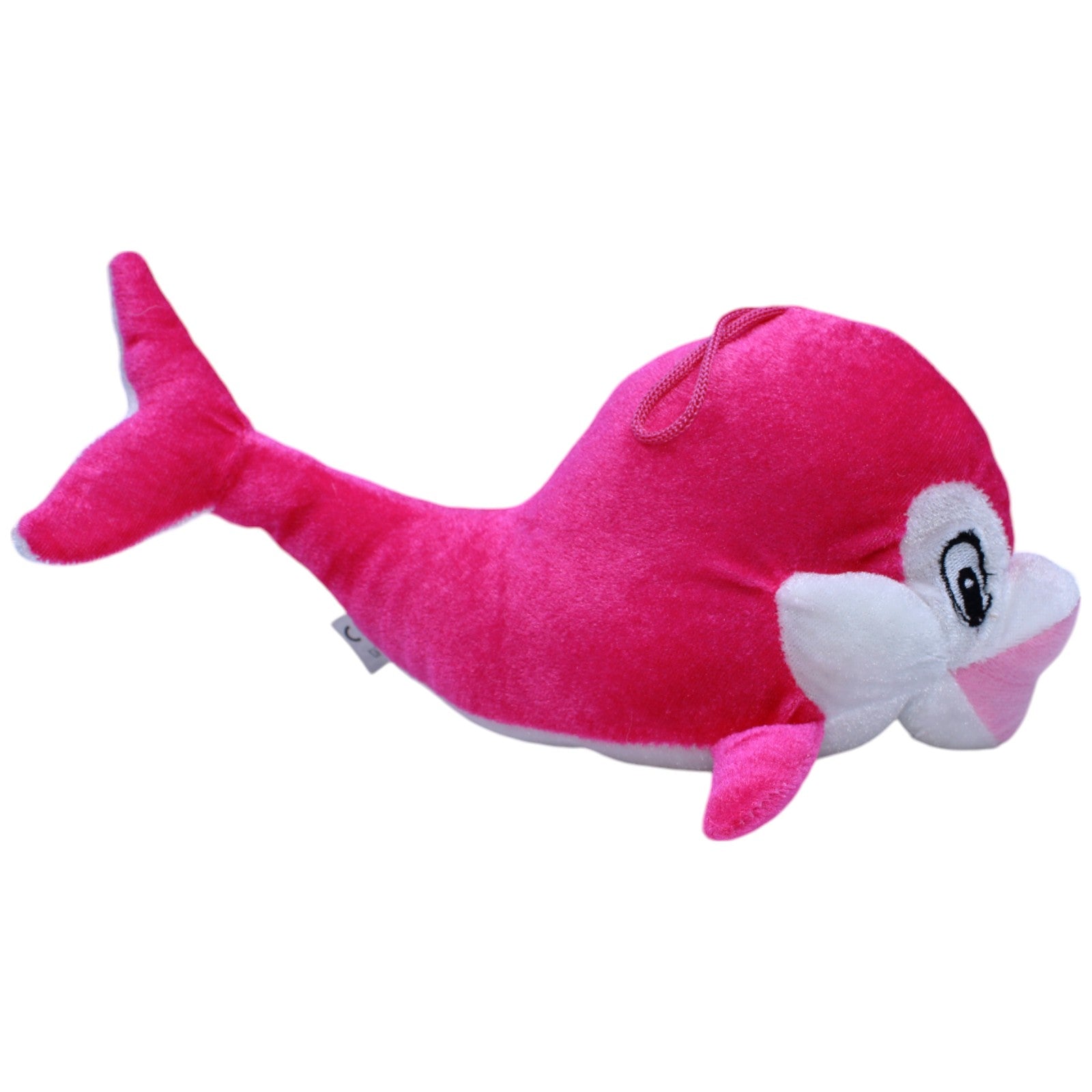 1237640 FLOTI Flos Toys, pinker Delfin Kuscheltier Kumpel Leo Gebraucht