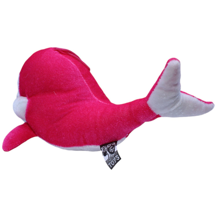 1237640 FLOTI Flos Toys, pinker Delfin Kuscheltier Kumpel Leo Gebraucht