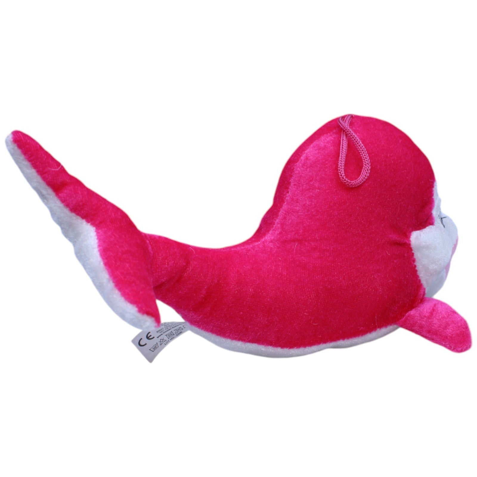 1237640 FLOTI Flos Toys, pinker Delfin Kuscheltier Kumpel Leo Gebraucht