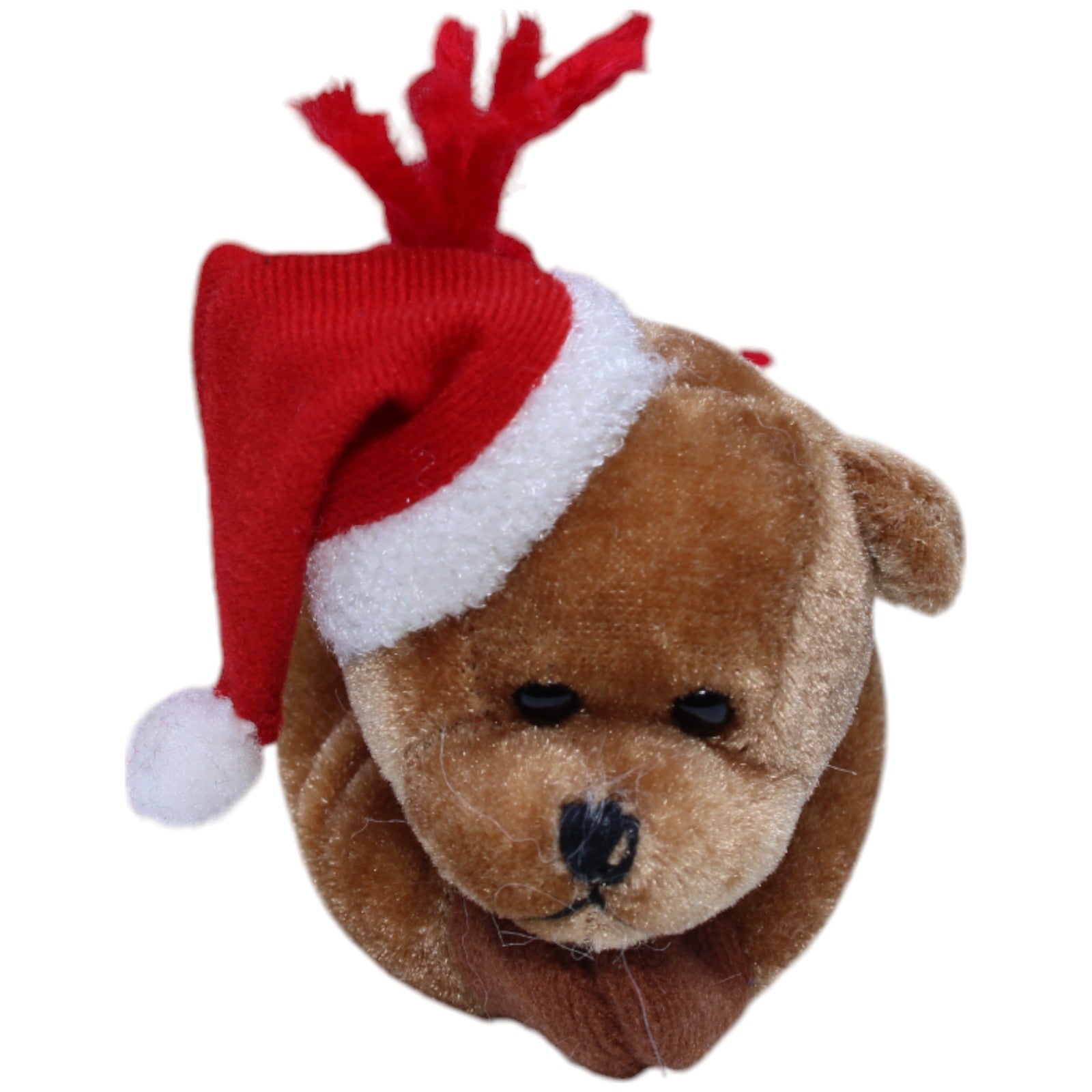 1237647 SIG Weihnachtsbär mit magnetischen Pfoten Kuscheltier Kumpel Leo Gebraucht Teddy Teddybär