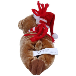 1237647 SIG Weihnachtsbär mit magnetischen Pfoten Kuscheltier Kumpel Leo Gebraucht Teddy Teddybär