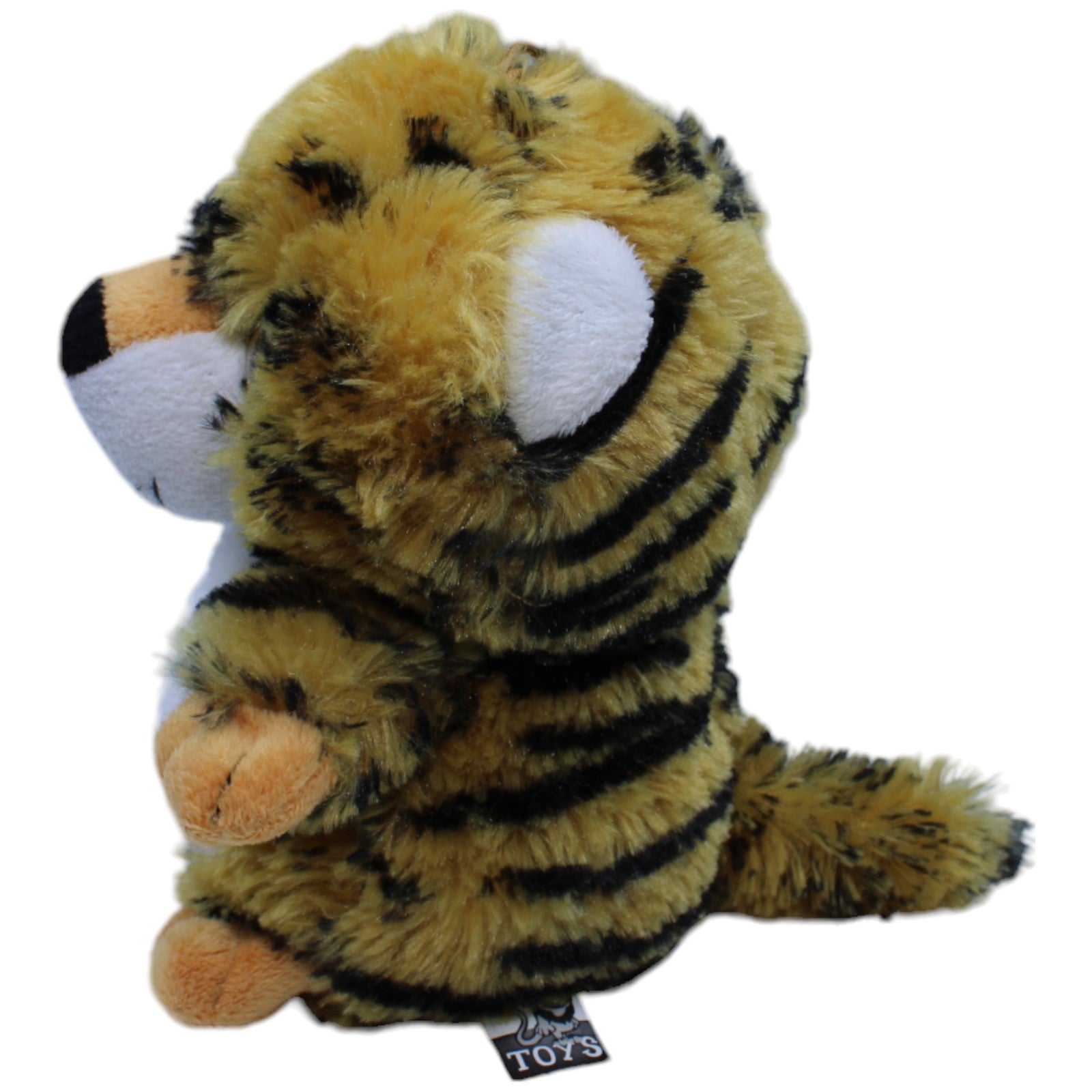 1237653 FLOTI Flos Toys, Süßer Tiger mit Glitzeraugen Kuscheltier Kumpel Leo Gebraucht