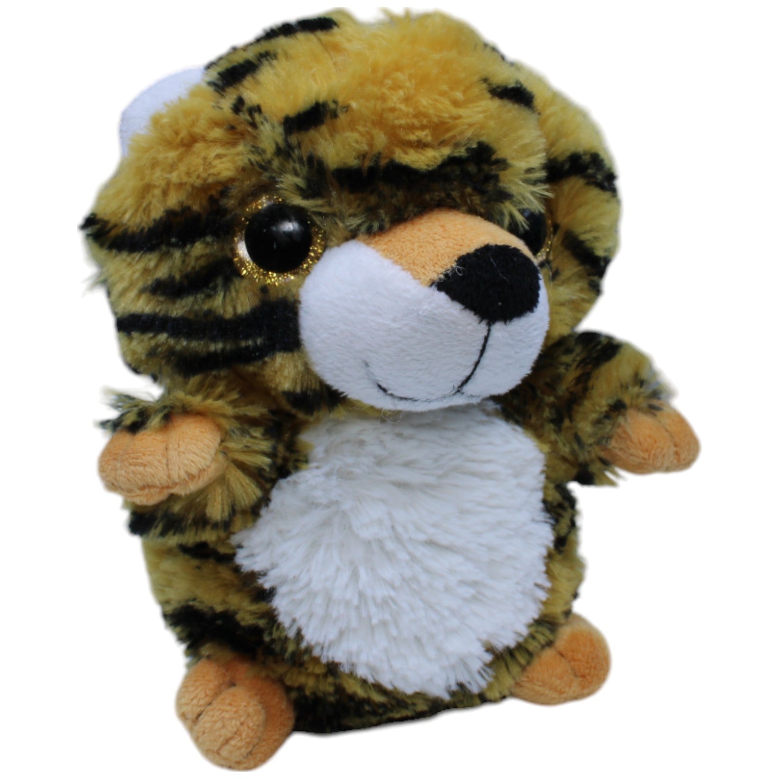 1237653 FLOTI Flos Toys, Süßer Tiger mit Glitzeraugen Kuscheltier Kumpel Leo Gebraucht