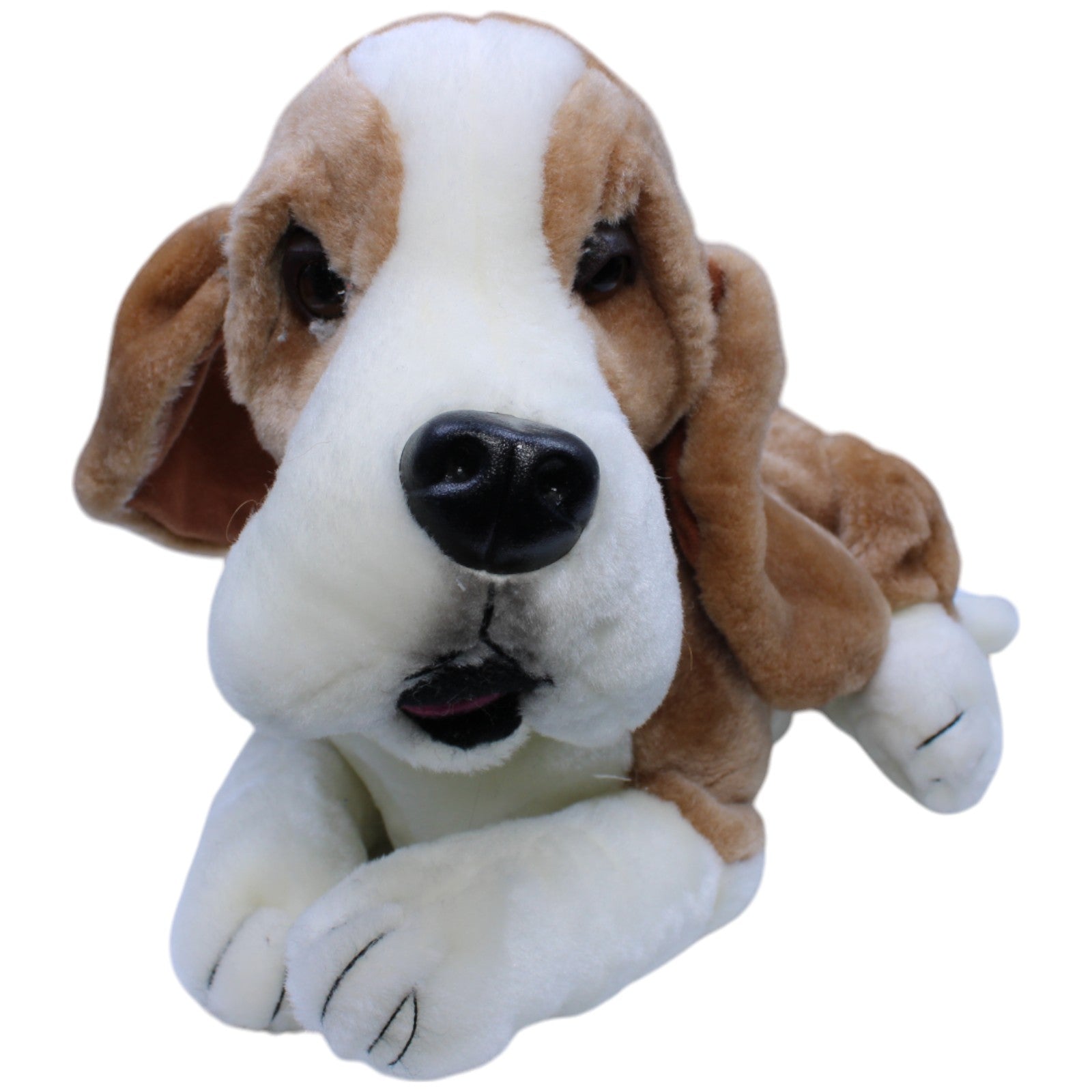 1237661 ES Gerhardshofen Basset Hound, liegend Kuscheltier Kumpel Leo Gebraucht Hund