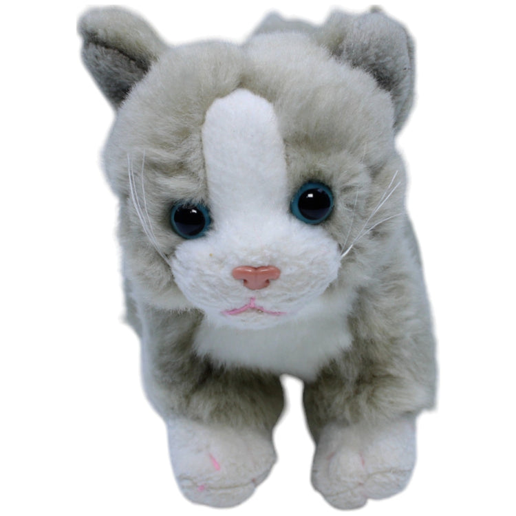 1237665 Uni - Toys Kleine graue Katze Kuscheltier Kumpel Leo Gebraucht