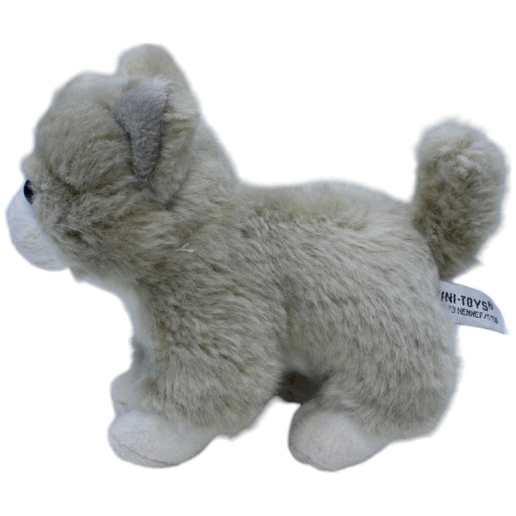 1237665 Uni - Toys Kleine graue Katze Kuscheltier Kumpel Leo Gebraucht