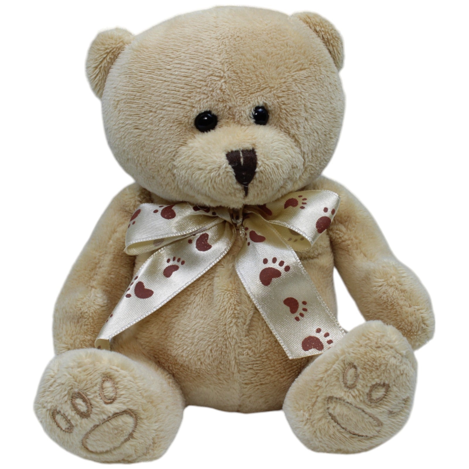 1237700 Trendy Plüsch Teddybär mit Schleife, sitzend Kuscheltier Kumpel Leo Bär Gebraucht Teddy