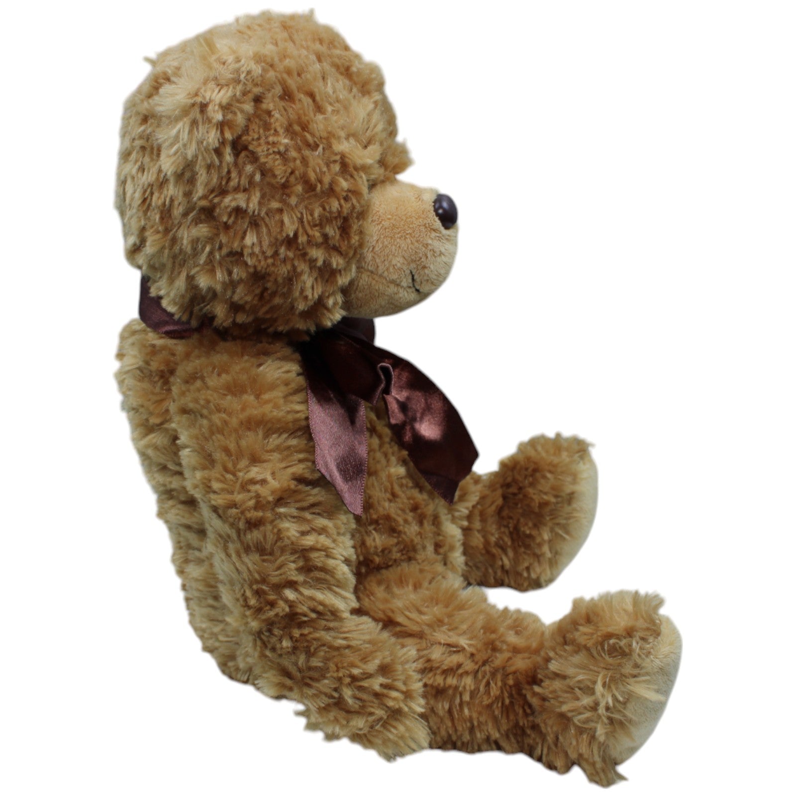 1237703 Happy People Teddybär mit Schleife, sitzend Kuscheltier Kumpel Leo Bär Gebraucht Teddy