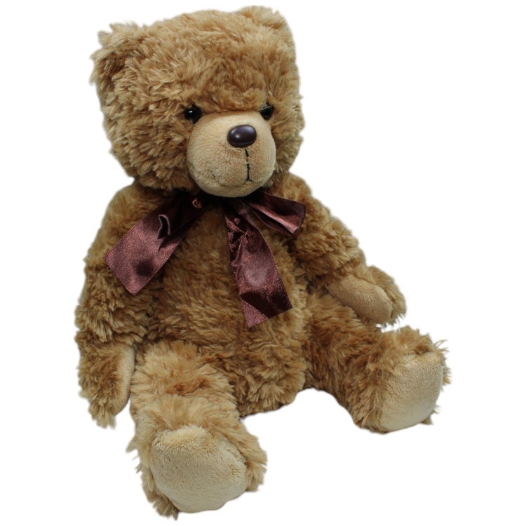 1237703 Happy People Teddybär mit Schleife, sitzend Kuscheltier Kumpel Leo Bär Gebraucht Teddy