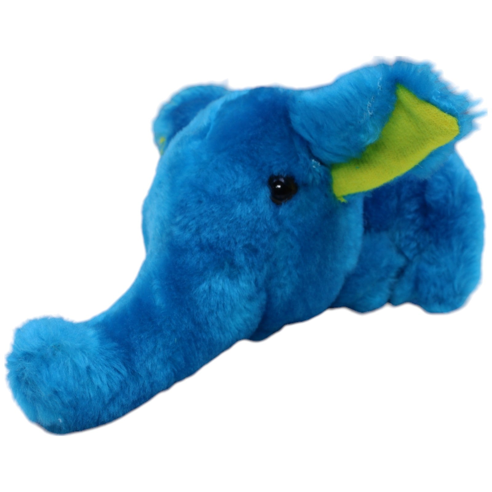 1237708 Schöck Blauer Elefant mit gelben Ohren Kuscheltier Kumpel Leo Gebraucht