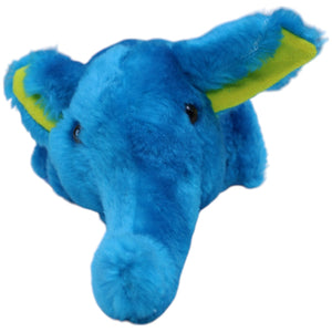 1237708 Schöck Blauer Elefant mit gelben Ohren Kuscheltier Kumpel Leo Gebraucht