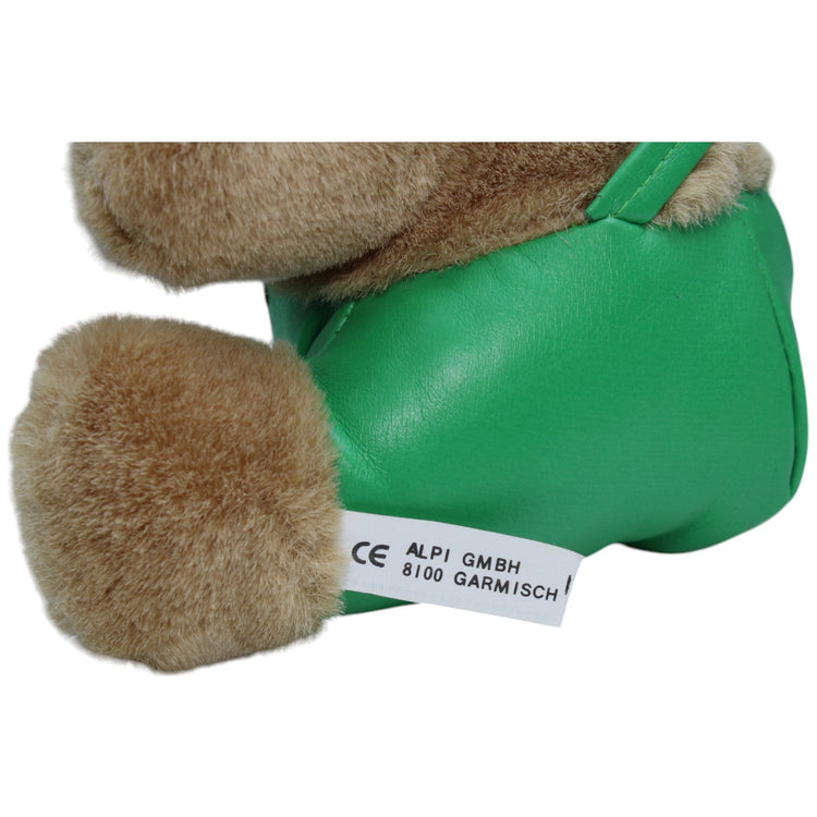 1237709 ALPI Teddybär in grüner Tracht Kuscheltier Kumpel Leo Gebraucht