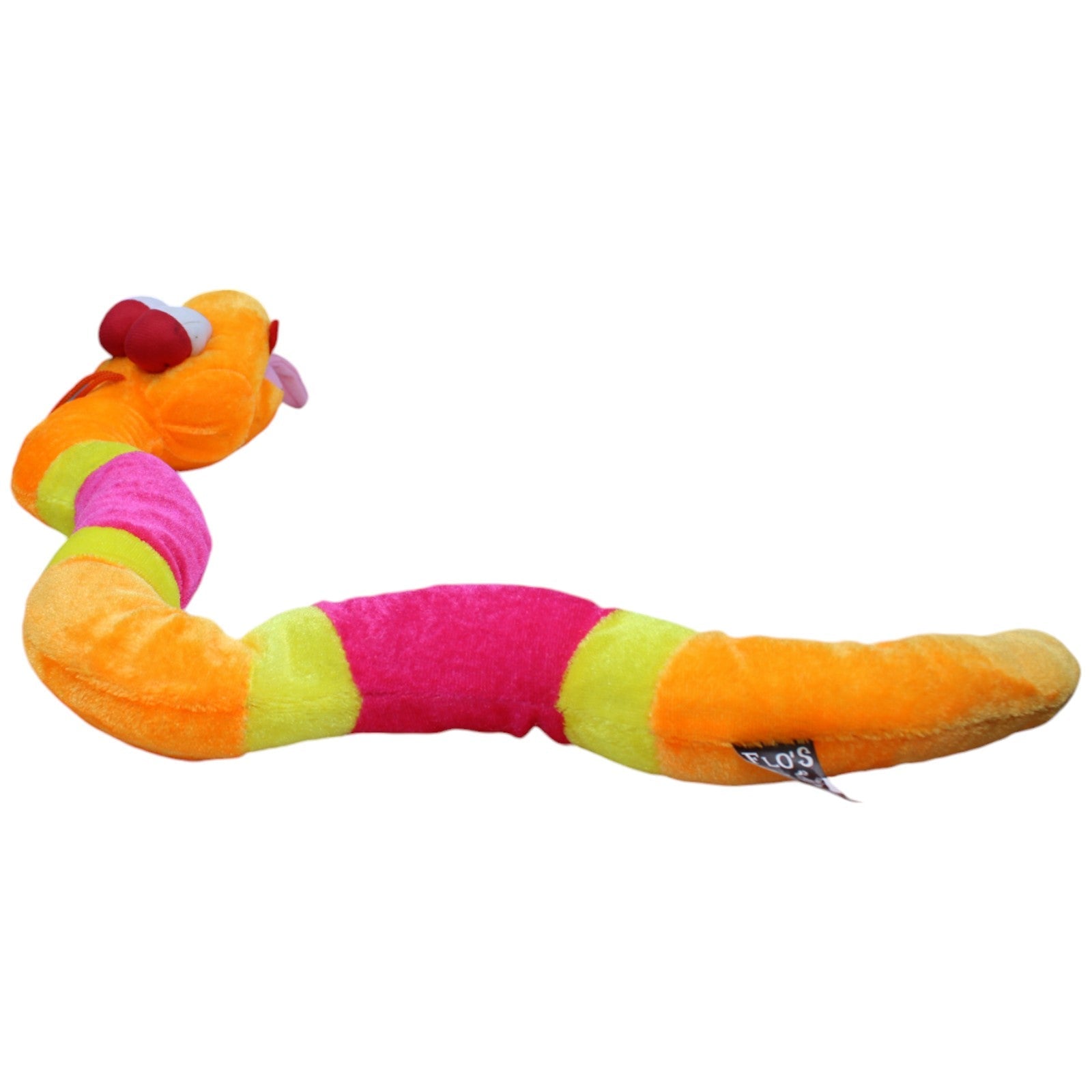 1237710 FLOTI Flos Toys, Regenbogen Schlange Kuscheltier Kumpel Leo Gebraucht