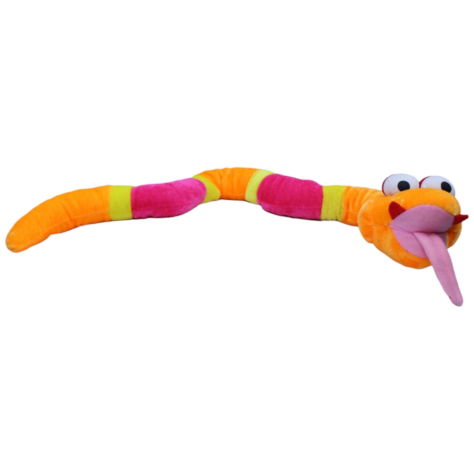 1237710 FLOTI Flos Toys, Regenbogen Schlange Kuscheltier Kumpel Leo Gebraucht