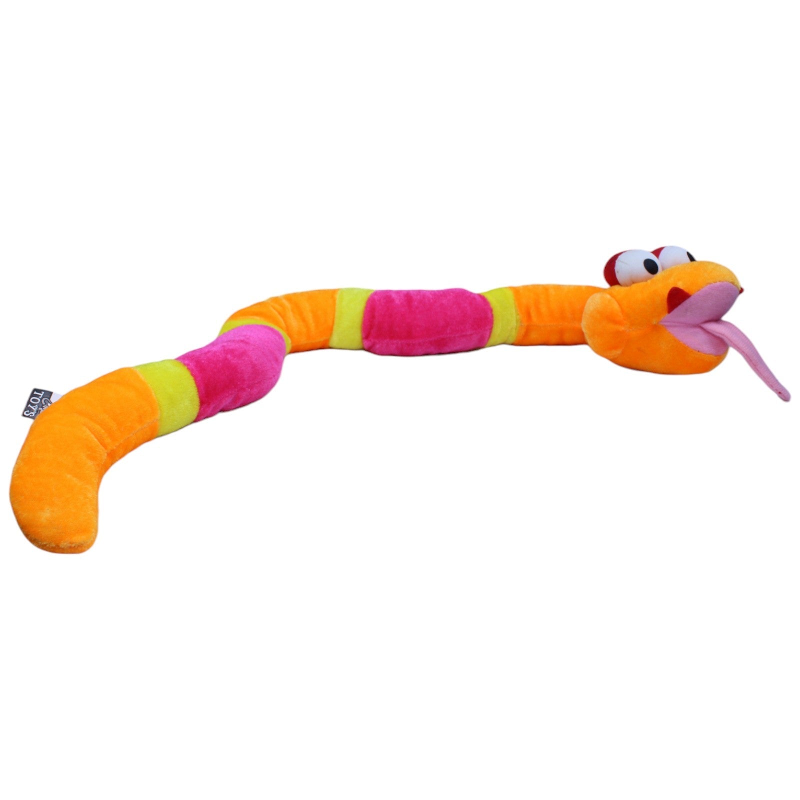 1237710 FLOTI Flos Toys, Regenbogen Schlange Kuscheltier Kumpel Leo Gebraucht