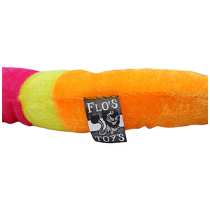 1237710 FLOTI Flos Toys, Regenbogen Schlange Kuscheltier Kumpel Leo Gebraucht