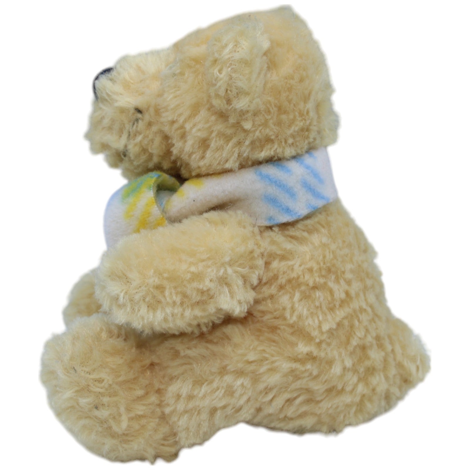 1237714 NICI Kleiner hellbrauner Bär mit Schal Kuscheltier Kumpel Leo Gebraucht Teddy Teddybär