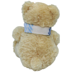 1237714 NICI Kleiner hellbrauner Bär mit Schal Kuscheltier Kumpel Leo Gebraucht Teddy Teddybär