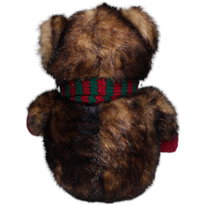 1237718 Dillard´s Inc. 2001 Teddybär mit Fäustlingen und Schal Kuscheltier Kumpel Leo Bär Gebraucht Teddy