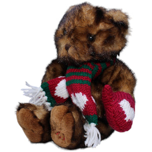 1237718 Dillard´s Inc. 2001 Teddybär mit Fäustlingen und Schal Kuscheltier Kumpel Leo Bär Gebraucht Teddy