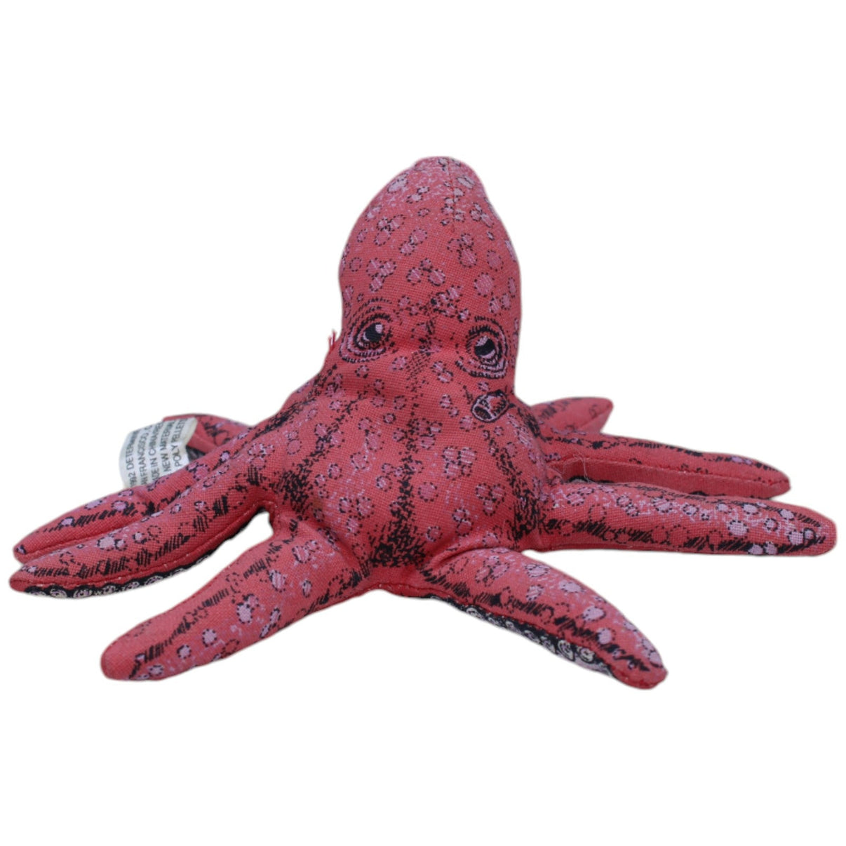 1237739 Determined Productions, Inc. Oktopus, klein Kuscheltier Kumpel Leo Gebraucht Tintenfisch Vintage