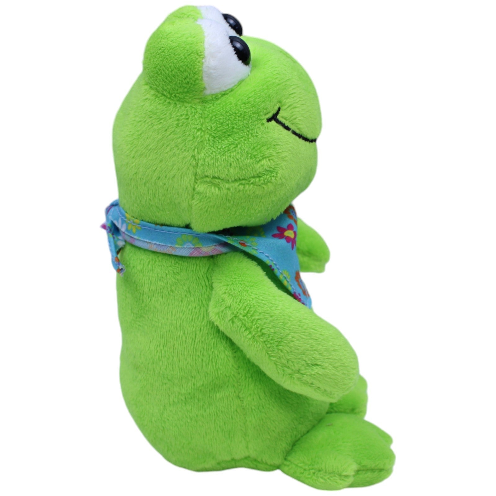 1237742 Windel Süßer Frosch mit Halstuch Kuscheltier Kumpel Leo Gebraucht Ostern