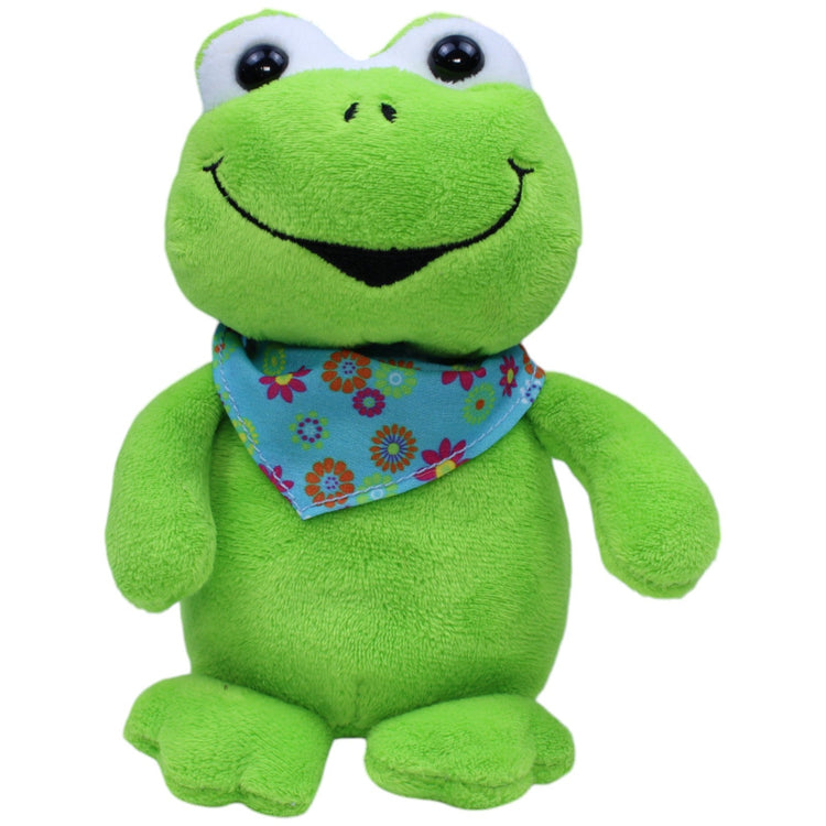 1237742 Windel Süßer Frosch mit Halstuch Kuscheltier Kumpel Leo Gebraucht Ostern