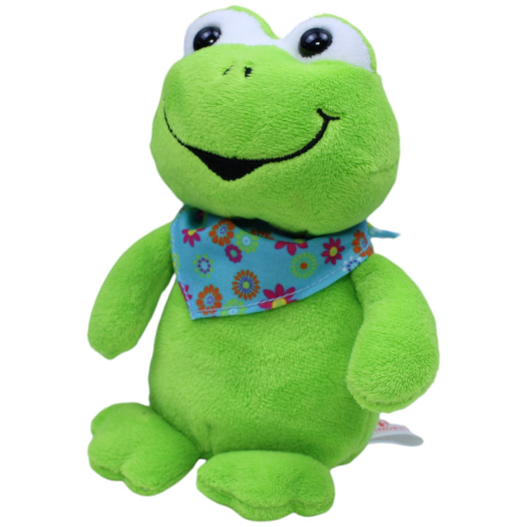 1237742 Windel Süßer Frosch mit Halstuch Kuscheltier Kumpel Leo Gebraucht Ostern