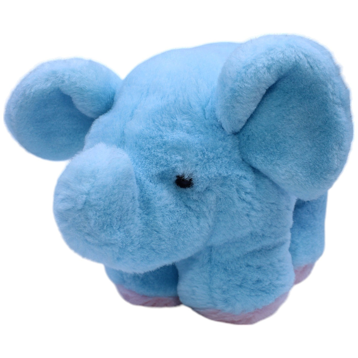 1237748 Unbekannt Hellblauer Elefant mit Rassel Kuscheltier Kumpel Leo Gebraucht