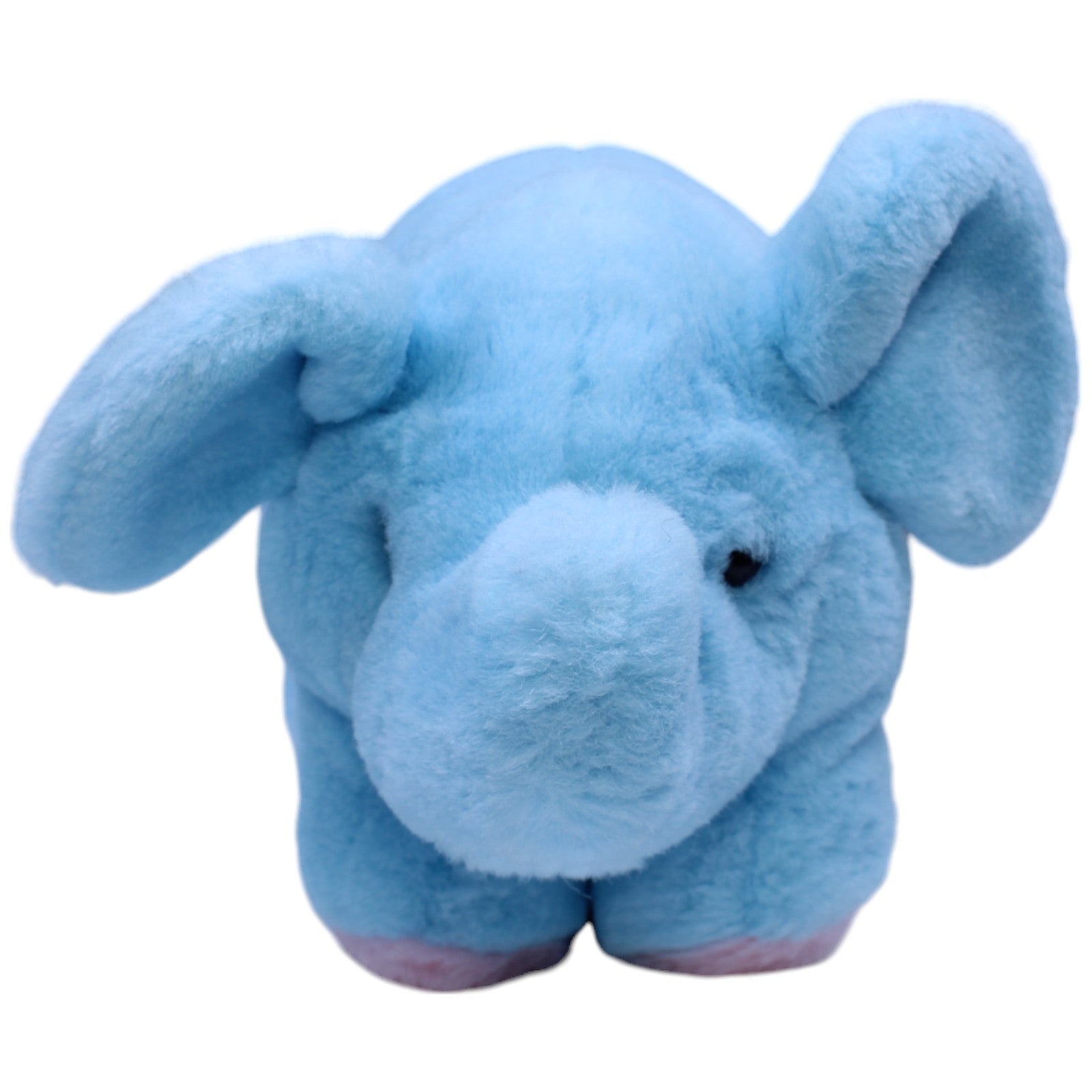 1237748 Unbekannt Hellblauer Elefant mit Rassel Kuscheltier Kumpel Leo Gebraucht