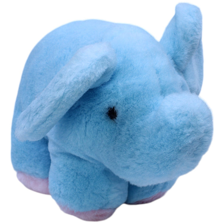 1237748 Unbekannt Hellblauer Elefant mit Rassel Kuscheltier Kumpel Leo Gebraucht