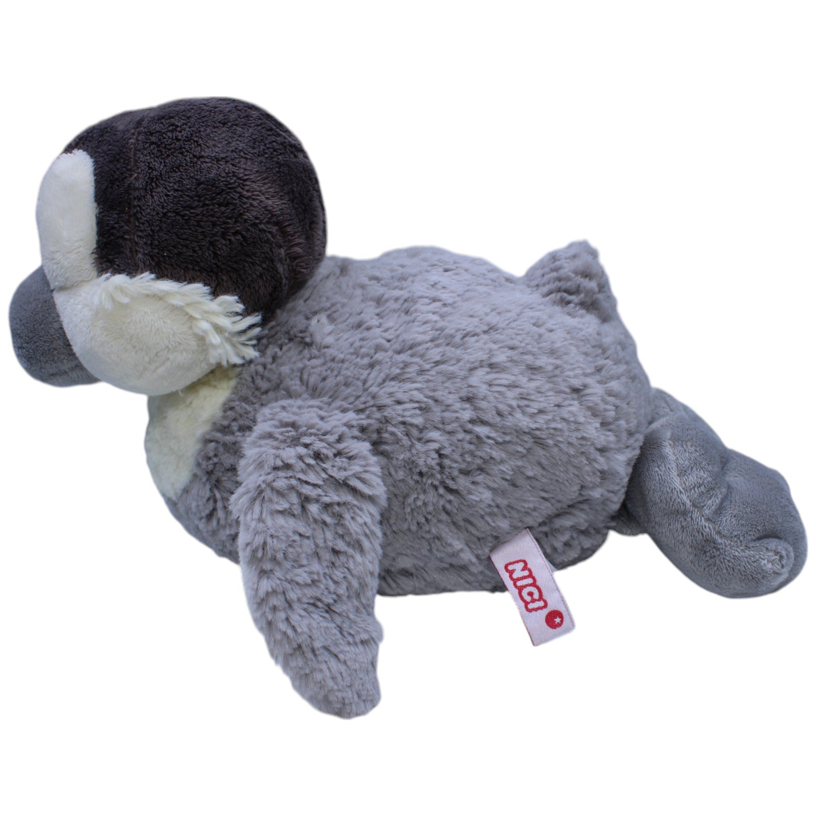 1237752 NICI Hellgrauer Pinguin, liegend Kuscheltier Kumpel Leo Gebraucht Vogel