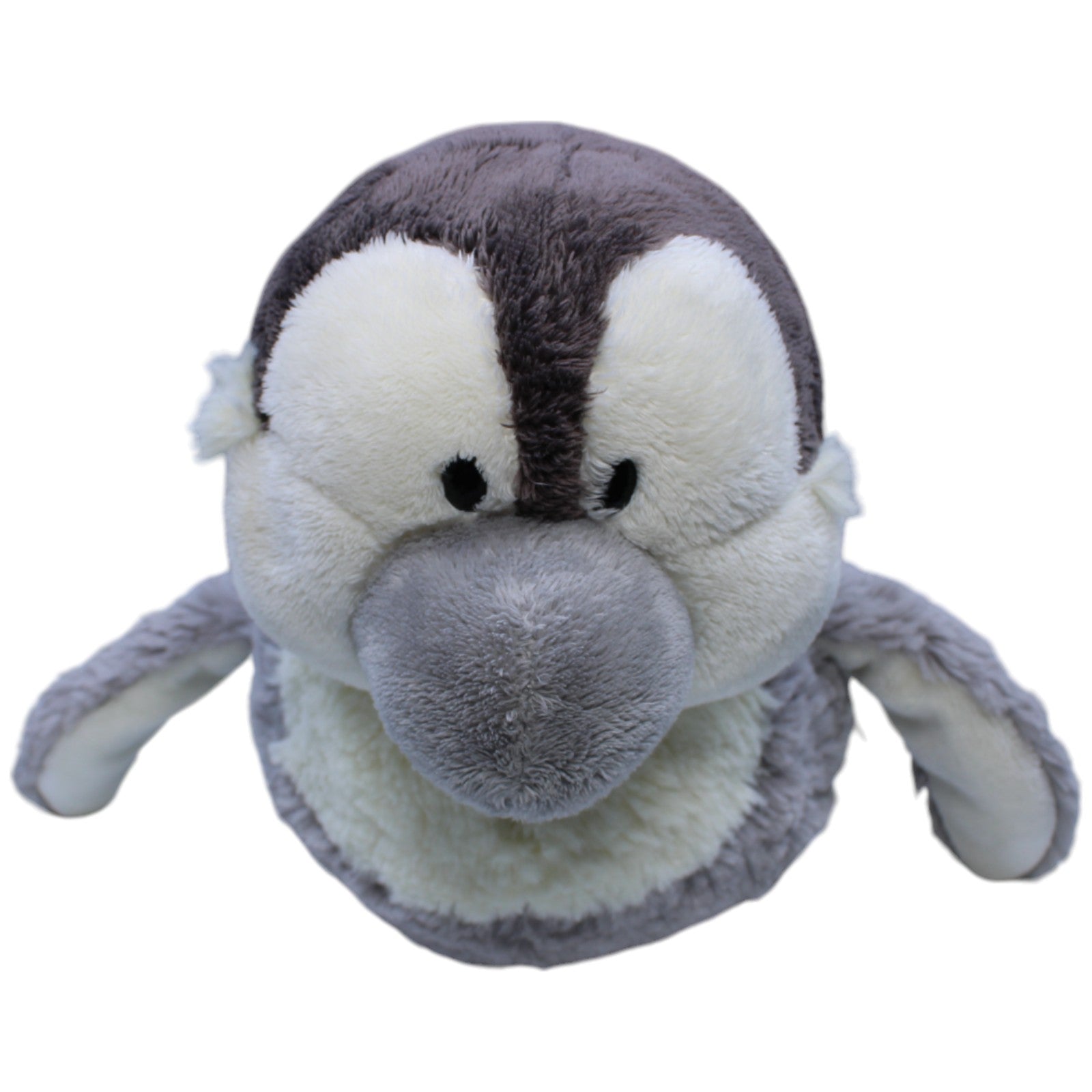 1237752 NICI Hellgrauer Pinguin, liegend Kuscheltier Kumpel Leo Gebraucht Vogel