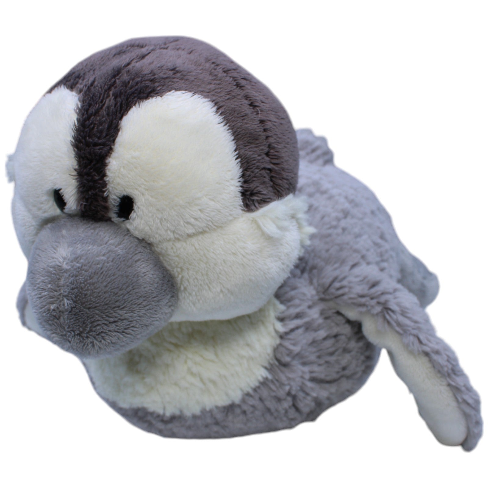 1237752 NICI Hellgrauer Pinguin, liegend Kuscheltier Kumpel Leo Gebraucht Vogel