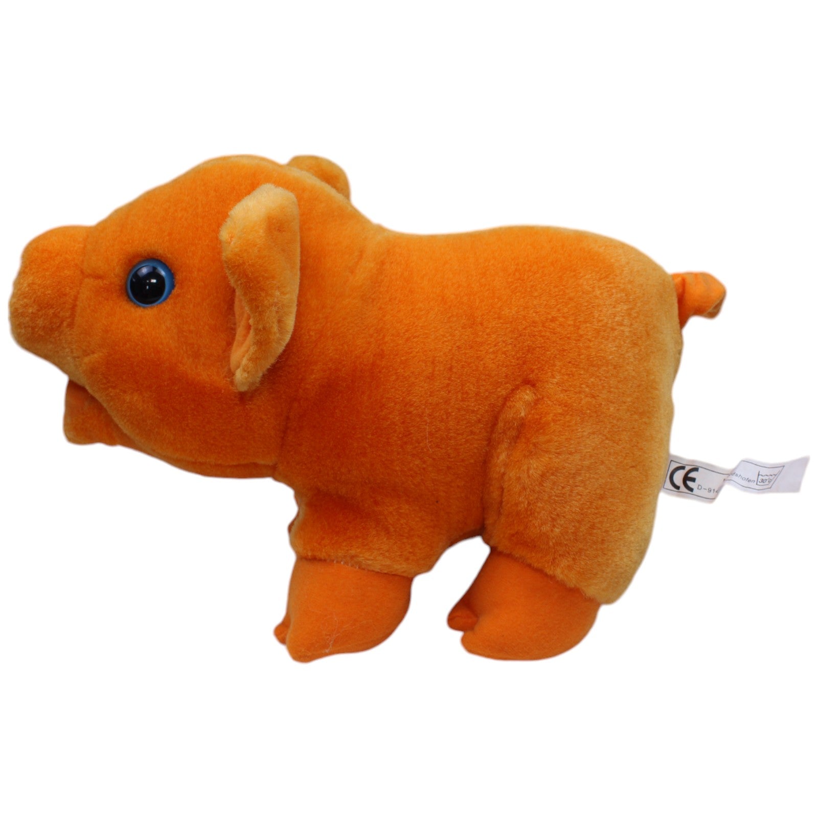 1237761 MM Merchandising München Oranges Schwein von Kabel 1 Kuscheltier Kumpel Leo Gebraucht Kabel Eins Kabeleins