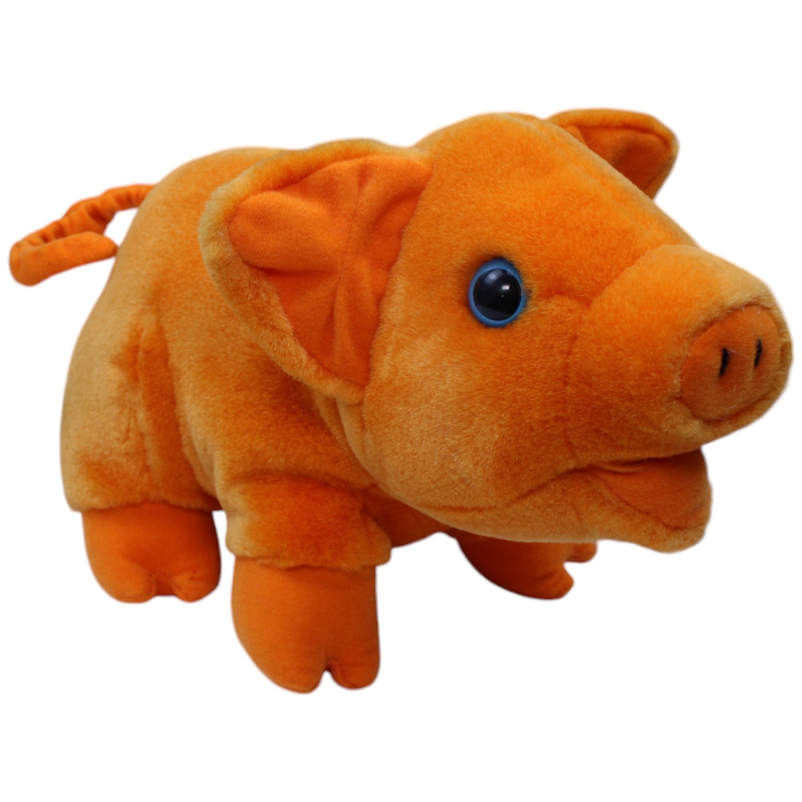 1237761 MM Merchandising München Oranges Schwein von Kabel 1 Kuscheltier Kumpel Leo Gebraucht Kabel Eins Kabeleins