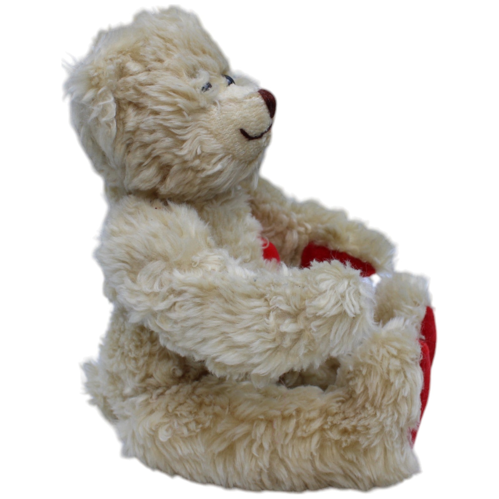 1237767 Heunec Hellbraun Teddybär mit Herz Kuscheltier Kumpel Leo Bär Gebraucht Teddy