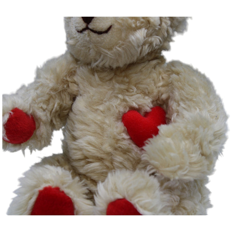 1237767 Heunec Hellbraun Teddybär mit Herz Kuscheltier Kumpel Leo Bär Gebraucht Teddy