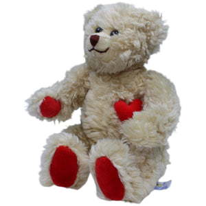 1237767 Heunec Hellbraun Teddybär mit Herz Kuscheltier Kumpel Leo Bär Gebraucht Teddy