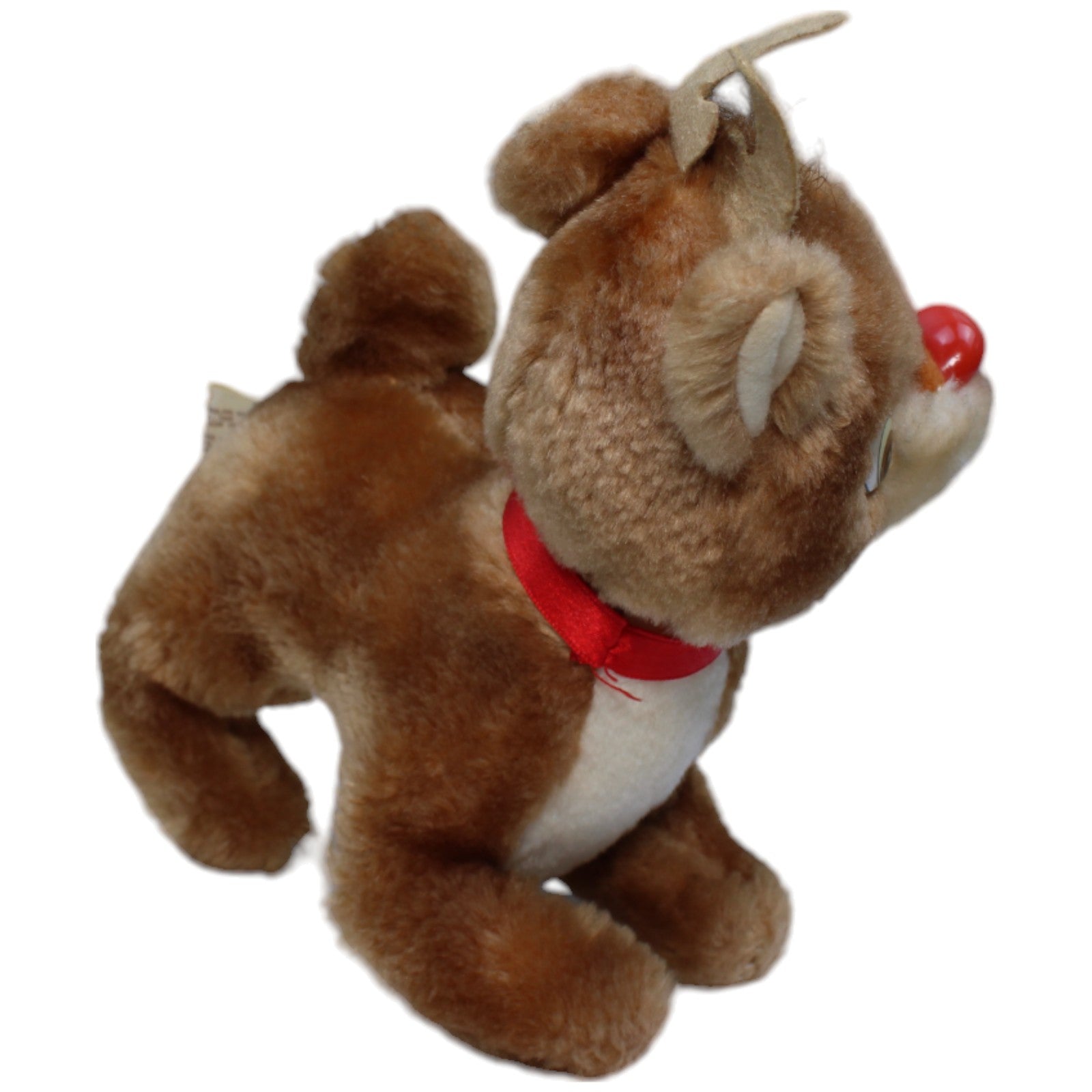 1237768 applause Rudolph The Red Nosed Reindeer Kuscheltier Kumpel Leo Disney Gebraucht Vintage