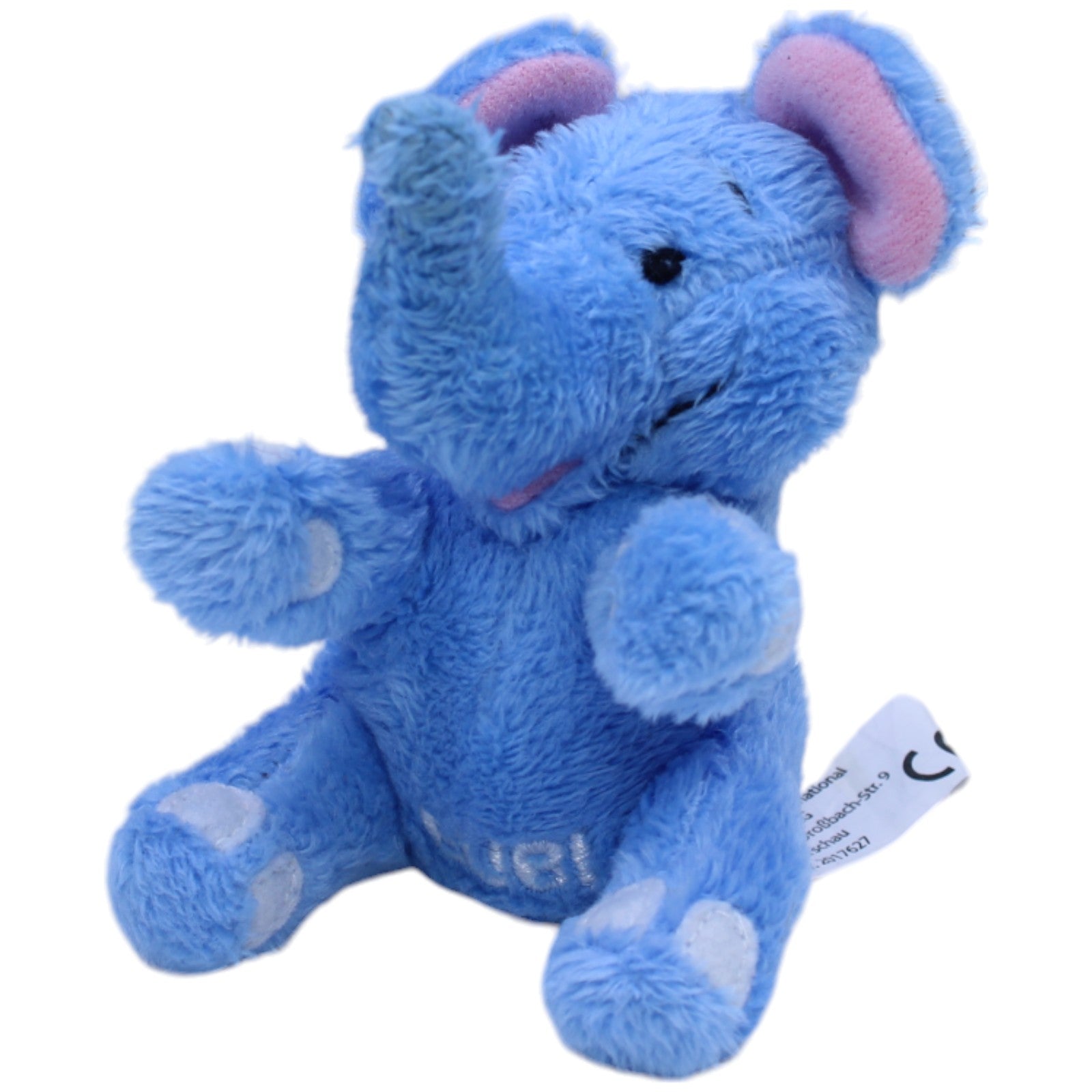 1237771 Know How International EUBI, der kleine blaue Elefant von EUBOS Kuscheltier Kumpel Leo Gebraucht