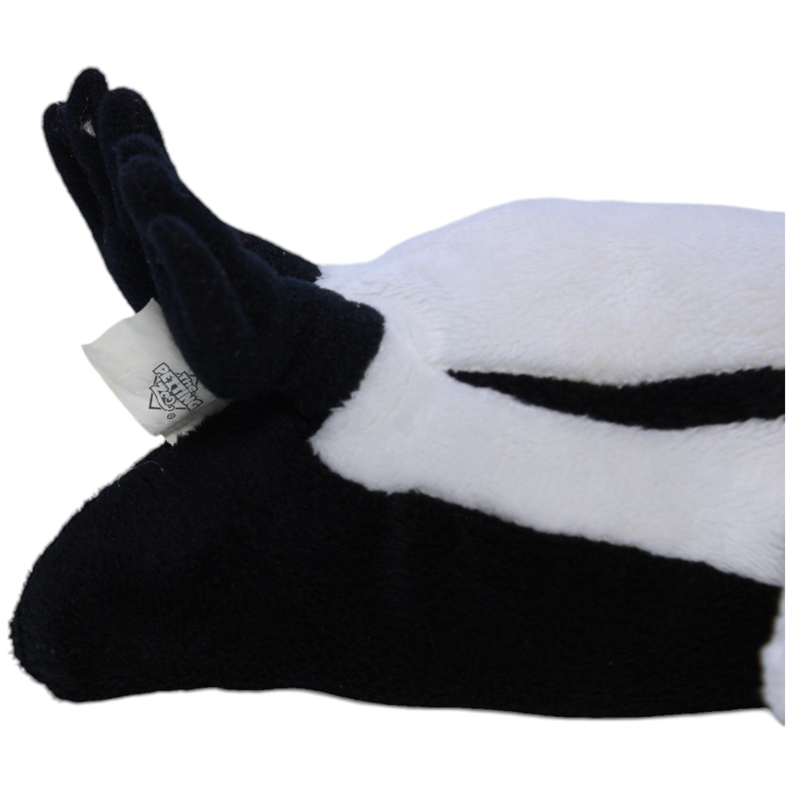 1237795 The Petting Zoo Pinguin, schwarz - weiß Kuscheltier Kumpel Leo Gebraucht Vintage