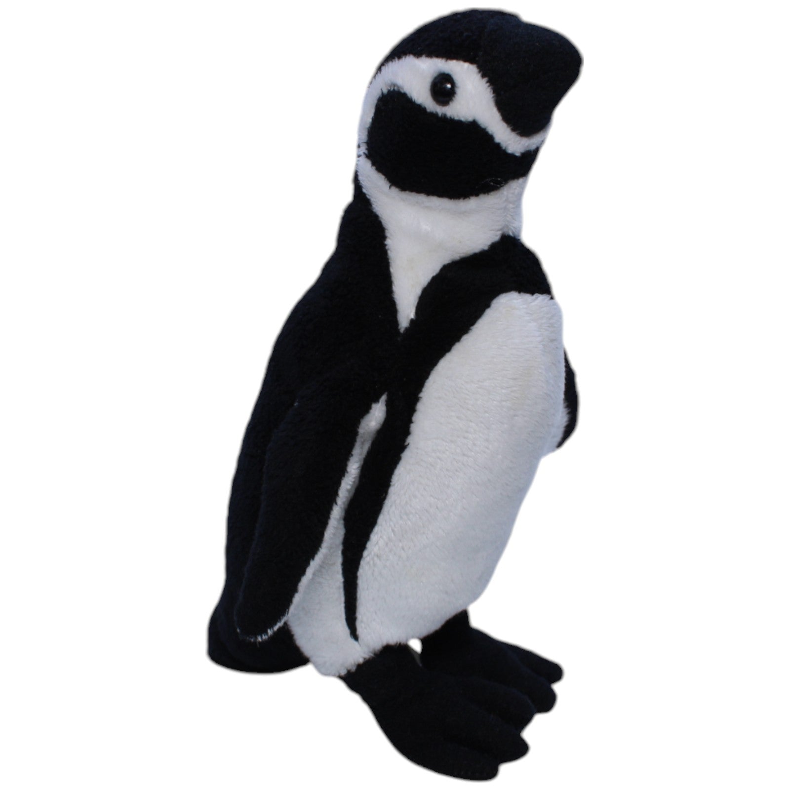 1237795 The Petting Zoo Pinguin, schwarz - weiß Kuscheltier Kumpel Leo Gebraucht Vintage