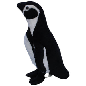 1237795 The Petting Zoo Pinguin, schwarz - weiß Kuscheltier Kumpel Leo Gebraucht Vintage