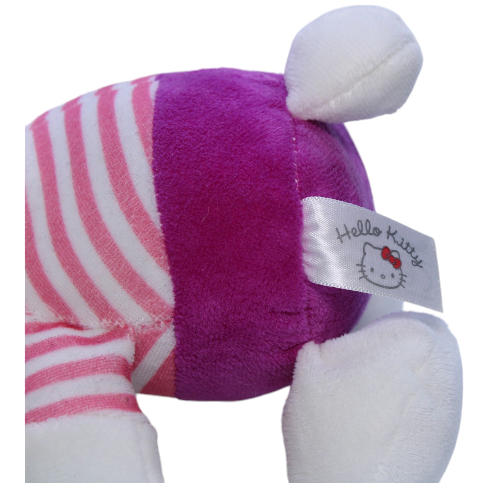 1237797 Sanrio Hello Kitty, lila - pink Plüschfigur Kumpel Leo Gebraucht Katze