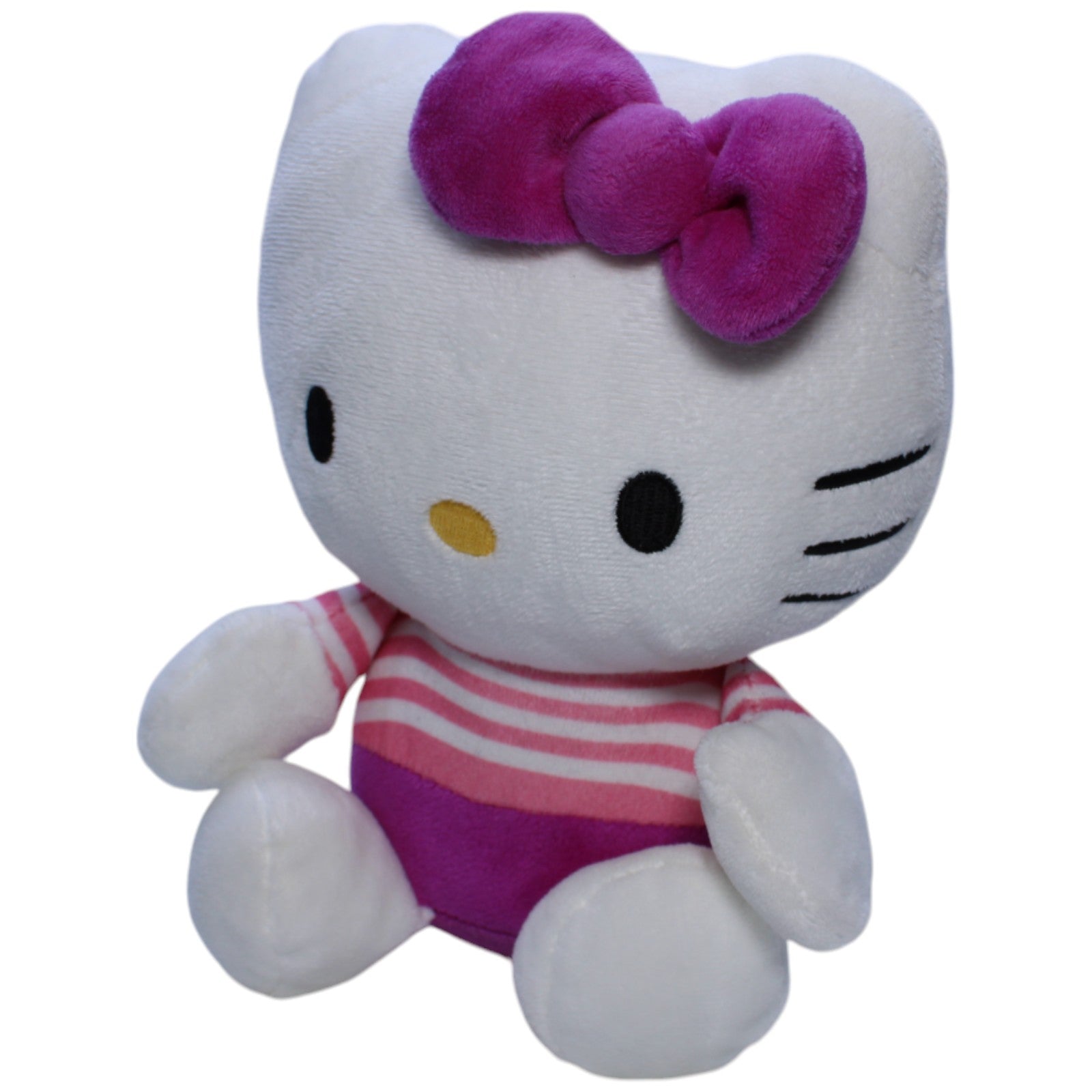 1237797 Sanrio Hello Kitty, lila - pink Plüschfigur Kumpel Leo Gebraucht Katze