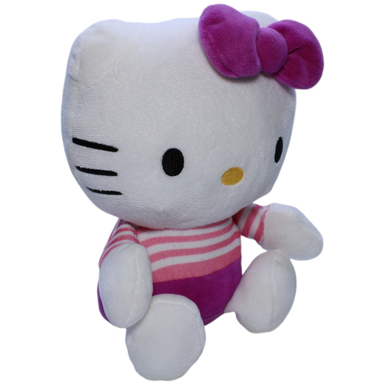 1237797 Sanrio Hello Kitty, lila - pink Plüschfigur Kumpel Leo Gebraucht Katze