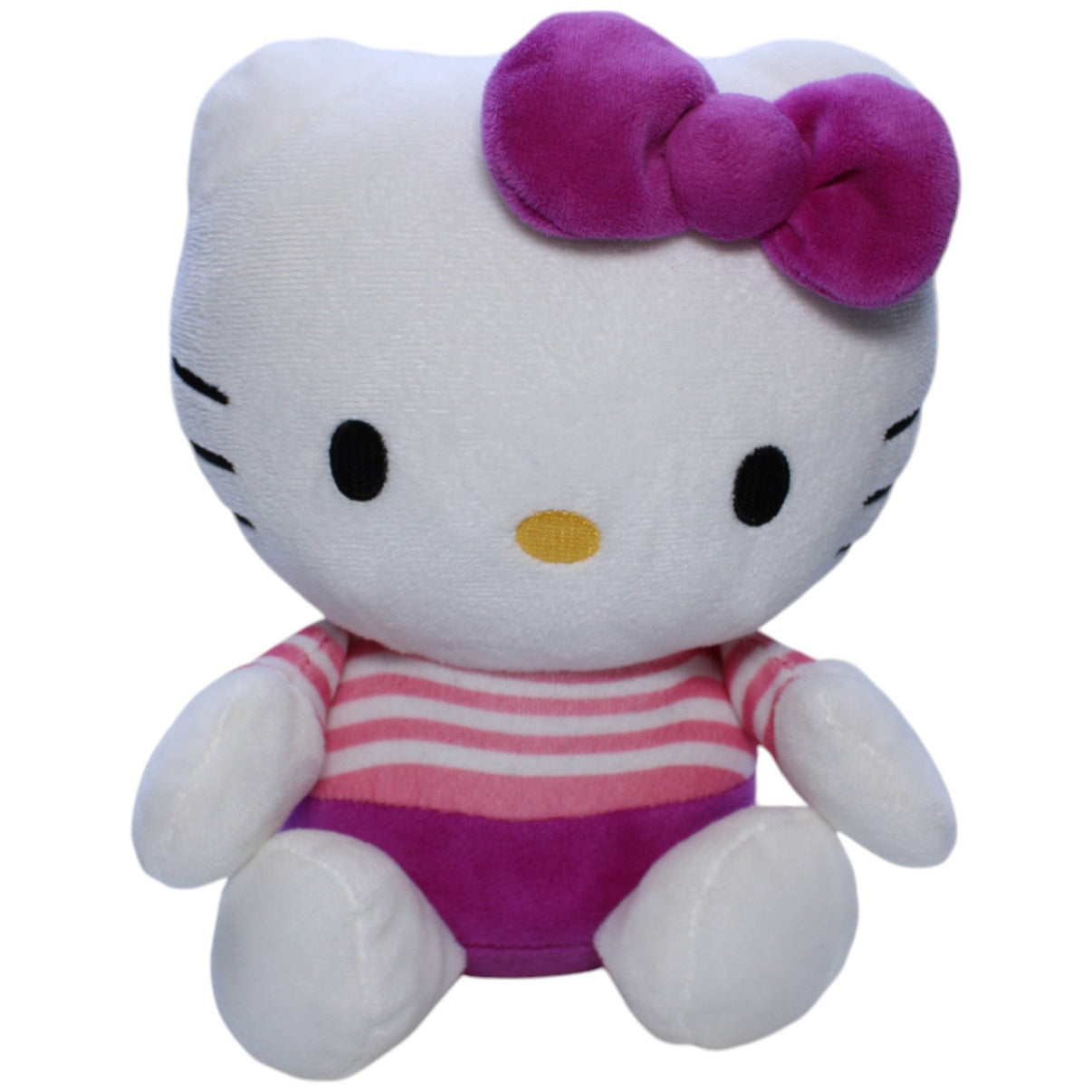 1237797 Sanrio Hello Kitty, lila - pink Plüschfigur Kumpel Leo Gebraucht Katze