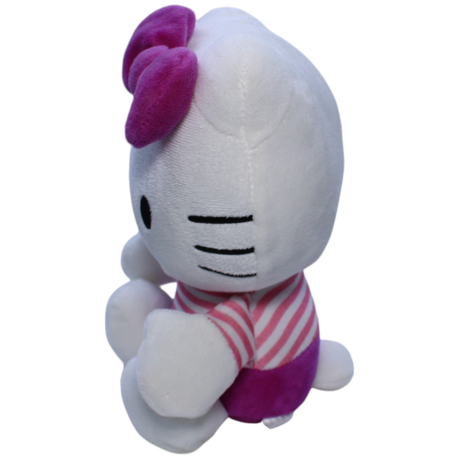 1237797 Sanrio Hello Kitty, lila - pink Plüschfigur Kumpel Leo Gebraucht Katze