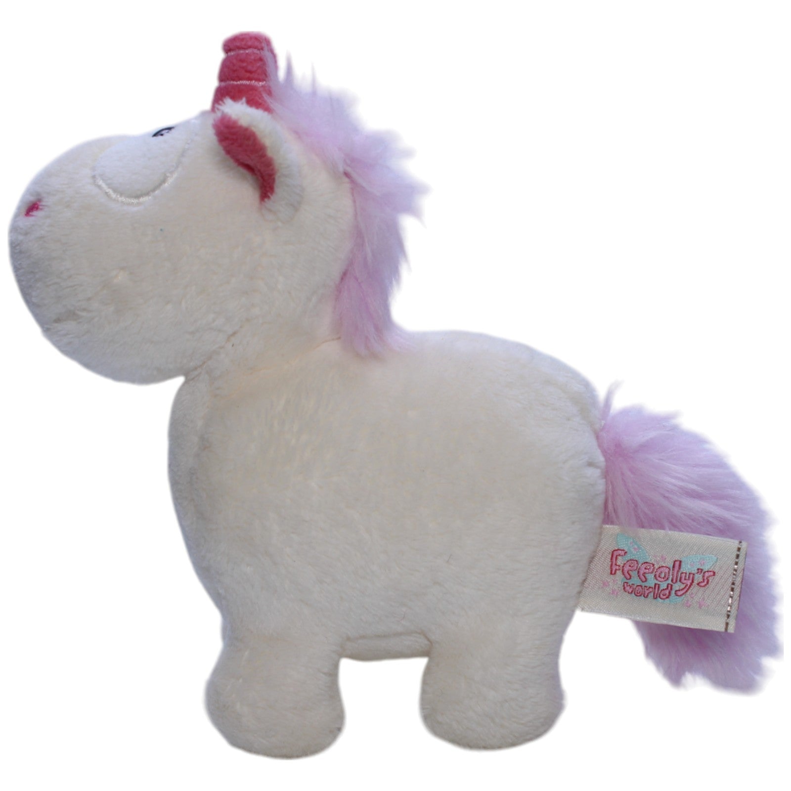 1237799 NICI Feeoly´s World, weißes Einhorn Kuscheltier Kumpel Leo Fantasy Gebraucht